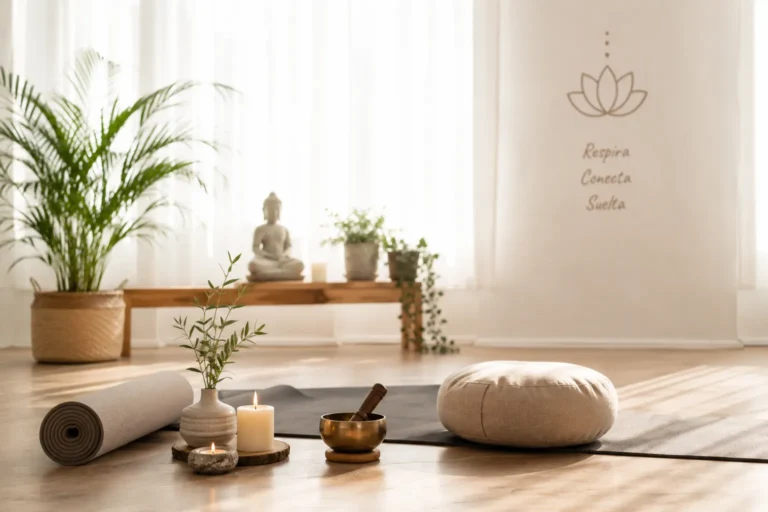 sesión de yoga meditación principal